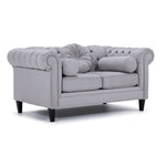 Lancaster Loveseat- Silver