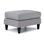 Lancaster Ottoman - Silver