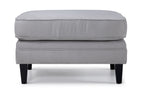 Lancaster Ottoman - Silver