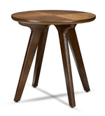Lapland 48" Coffee Table with 2 End Tables - Walnut