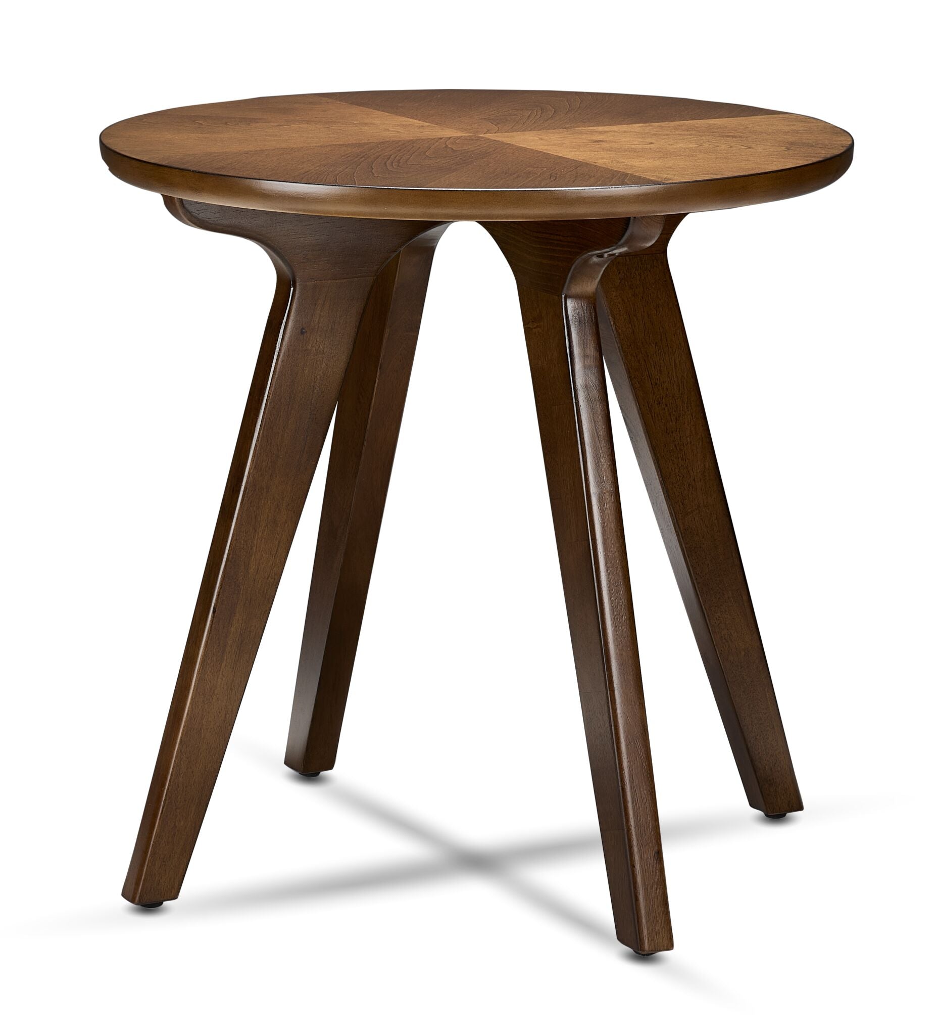Lapland 48" Coffee Table with 2 End Tables - Walnut