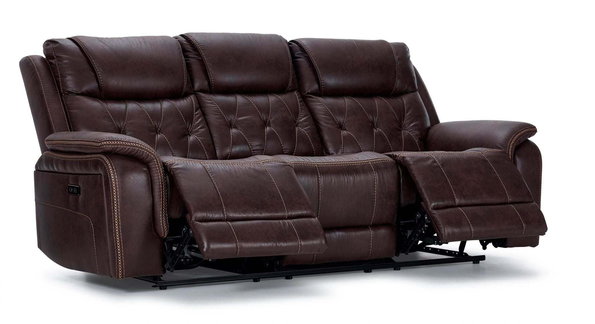 Laredo Power Reclining Sofa - Walnut