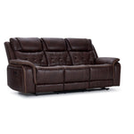 Laredo Power Reclining Sofa and Chair Set - Walnut