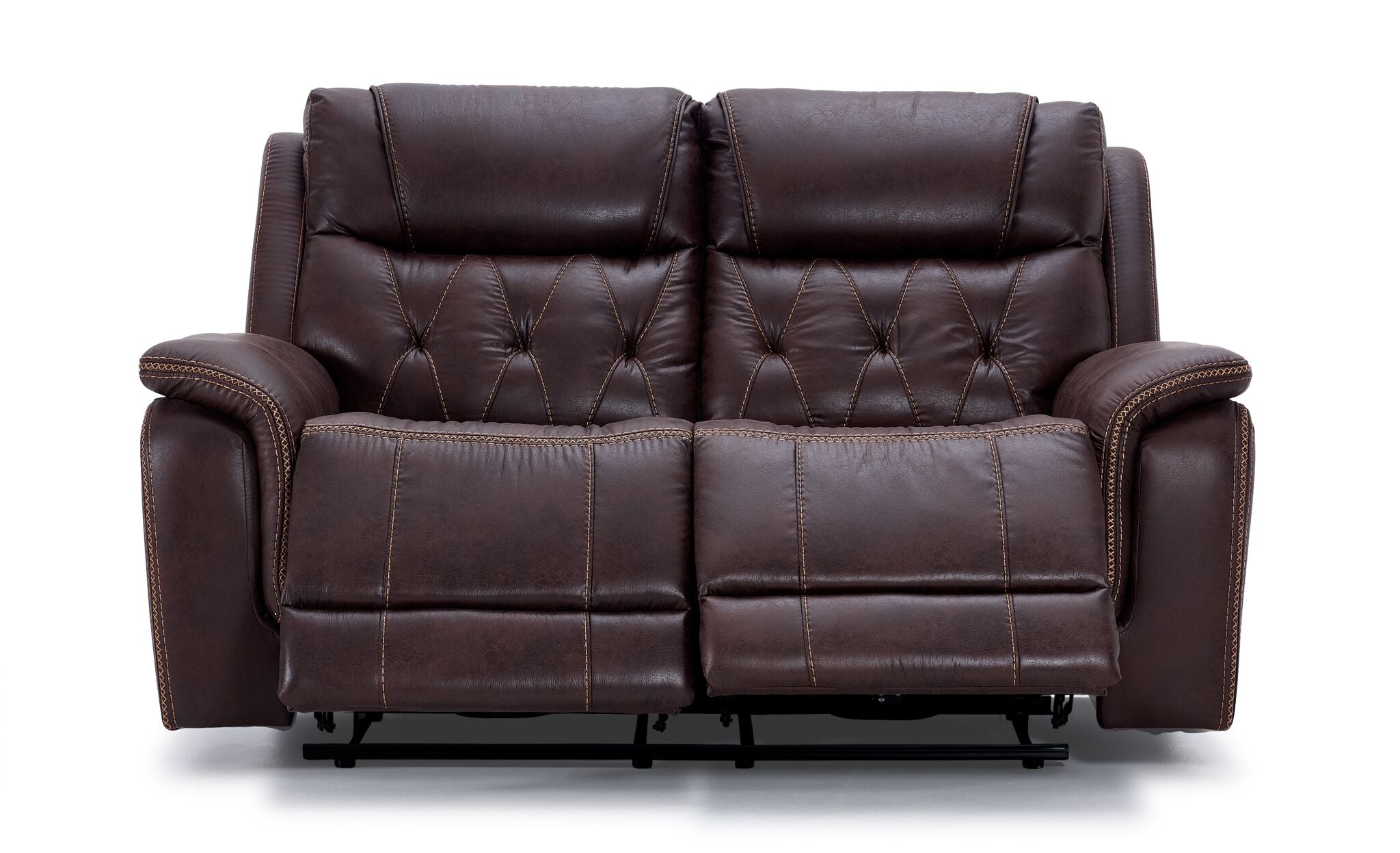 Laredo Power Reclining Loveseat - Walnut