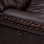 Laredo Power Reclining Sofa and Chair Set - Walnut