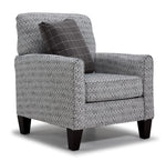 Lewiston Sofa and Chair Set - Cement and Graphite