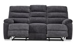 Lucie Reclining Sofa - Charcoal