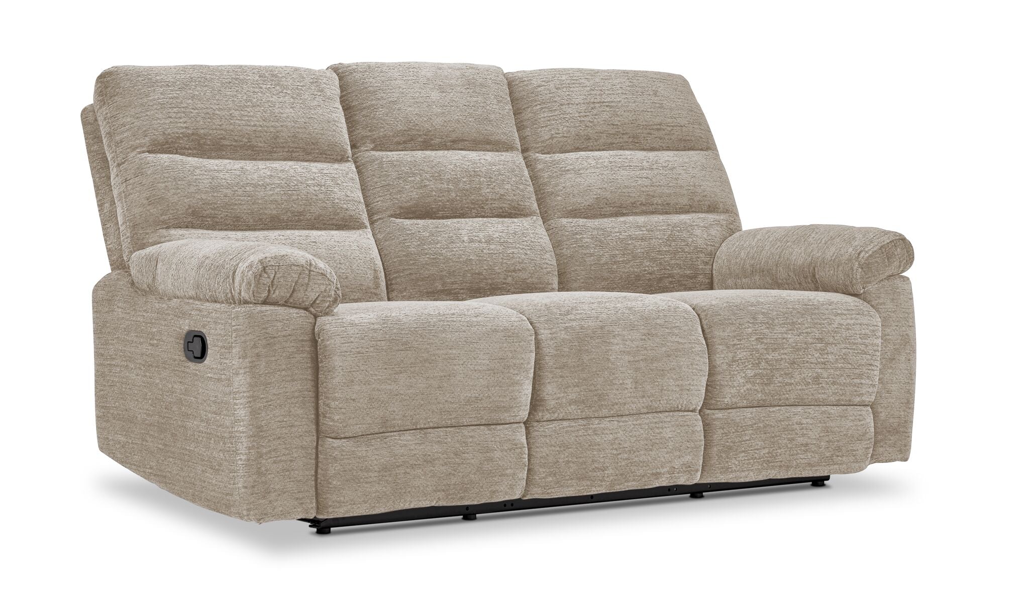 Lucie Reclining Sofa and Loveseat Set - Ivory