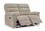 Lucie Reclining Loveseat - Ivory