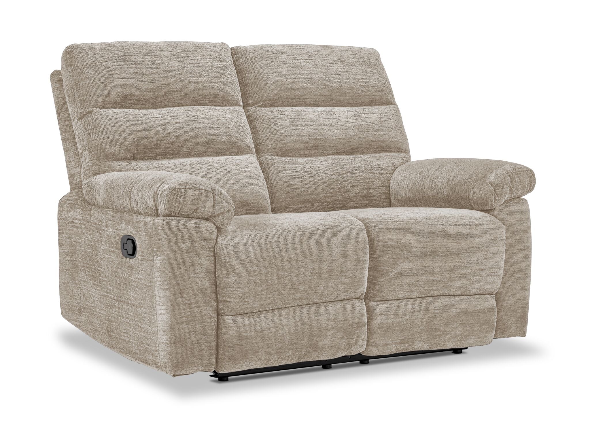 Lucie Reclining Sofa and Loveseat Set - Ivory