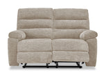 Lucie Reclining Loveseat - Ivory
