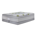 Beautyrest Max+ Lumen Euro Top Luxury Firm King Mattress and Low Profile Split Boxspring Set