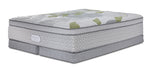 Beautyrest Max+ Lumen Euro Top Luxury Firm King Mattress and Low Profile Split Boxspring Set