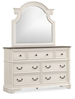 Macey Mirror - White