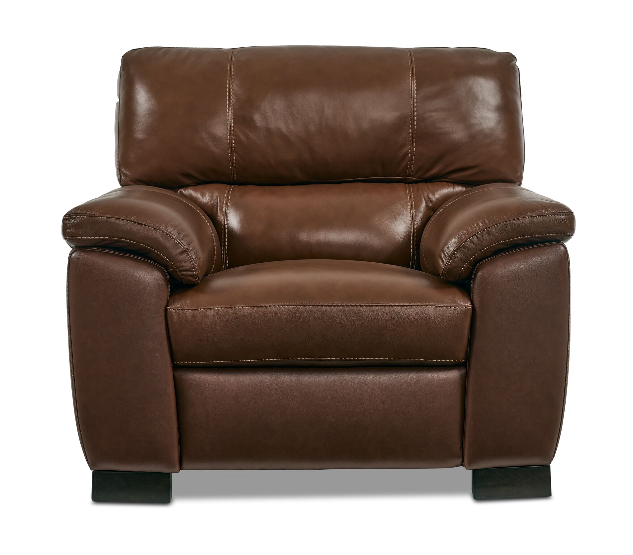 Maddox Leather Chair - Cognac