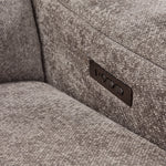 Madison 6-Piece Dual Power Reclining Sectional with Left-Facing Chaise - Brown