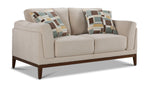Madrid Sofa and Loveseat Set - Beige