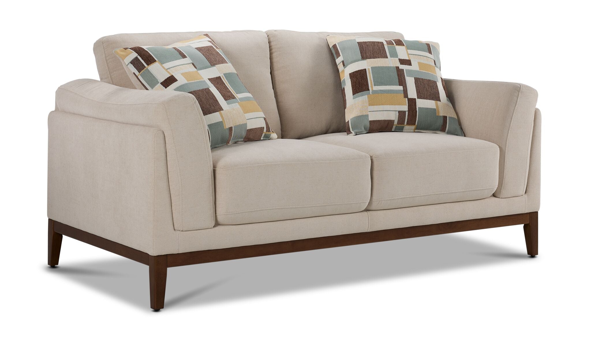 Madrid Sofa and Loveseat Set - Beige