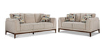 Madrid Sofa and Loveseat Set - Beige