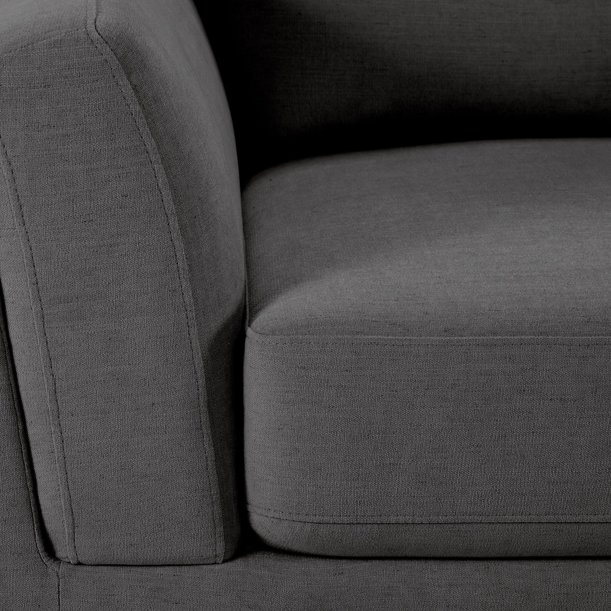 Madrid Sofa and Chair Set - Grey