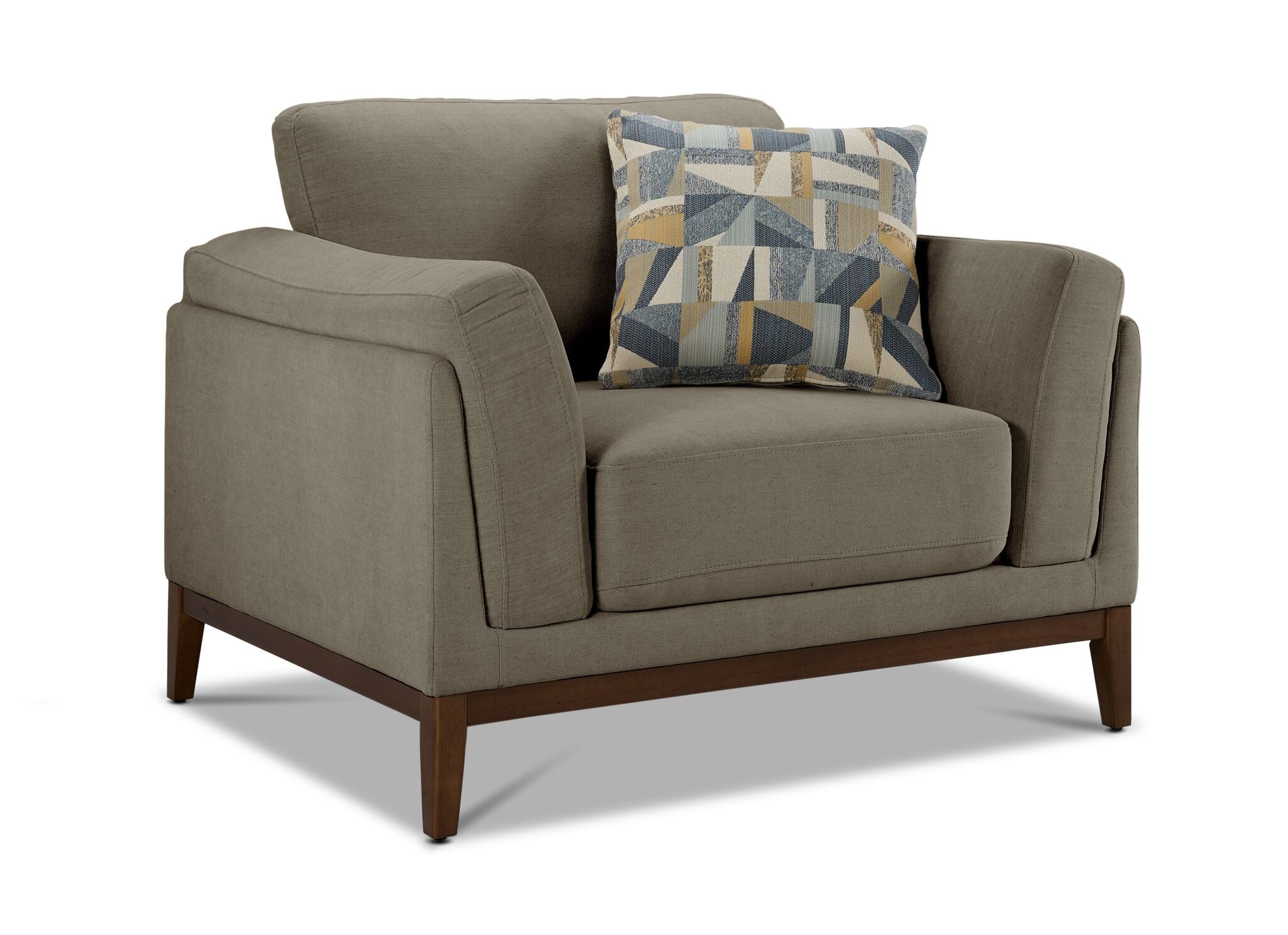 Madrid Sofa and Chair Set - Green
