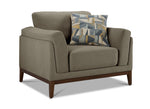 Madrid Sofa, Loveseat and Chair Set - Green
