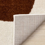 Warm Elements 5'3" x 7'7" Pebbles Design Area Rug - Cream