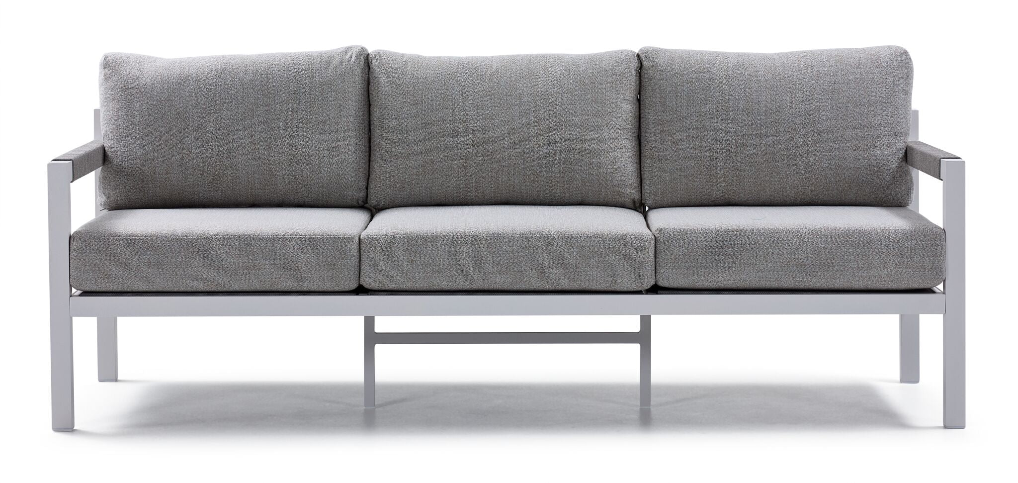 Malibu Outdoor Sofa - White, Grey