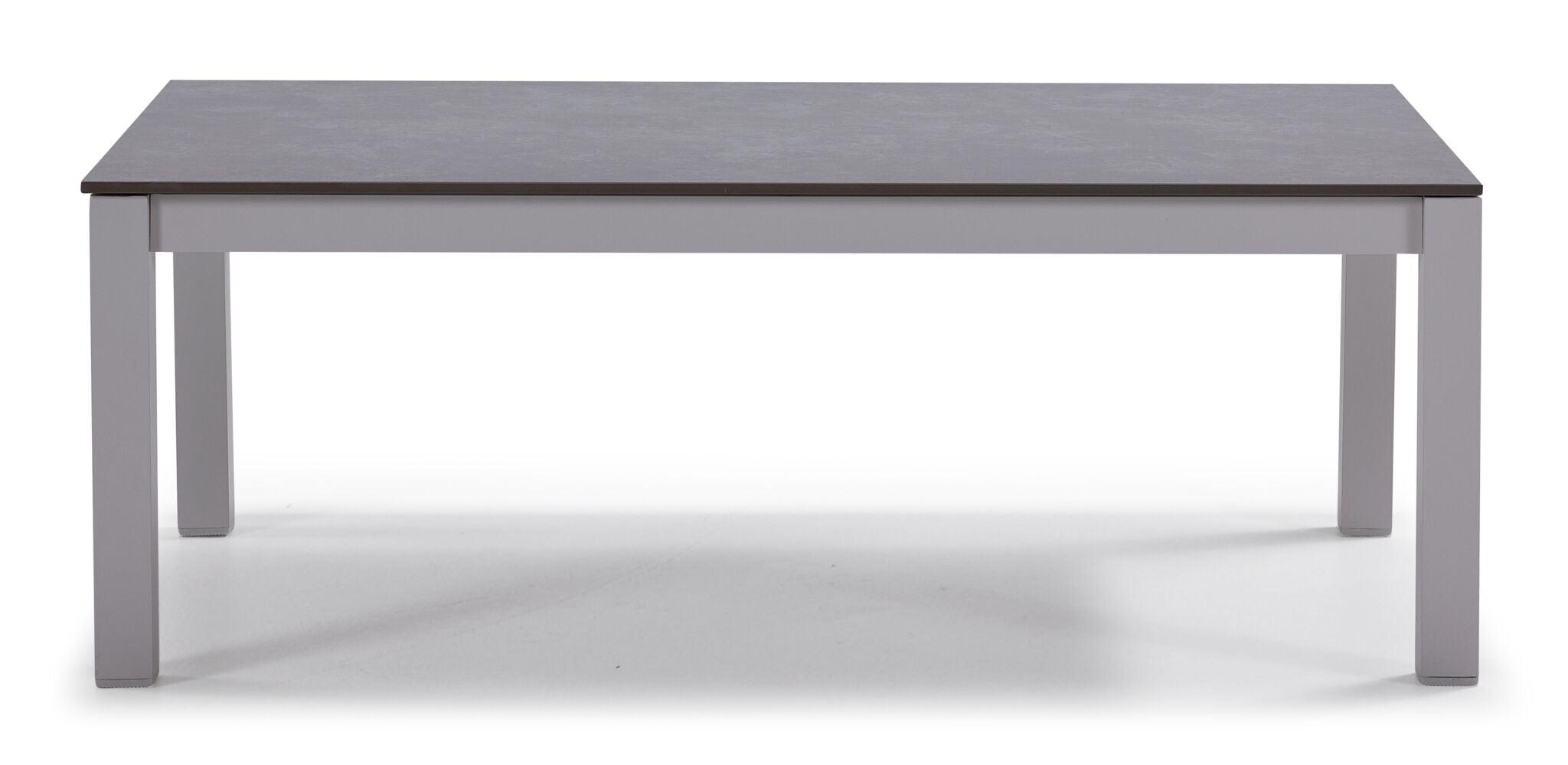 Malibu Outdoor Sintered Stone Top Coffee Table - White, Grey