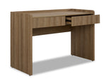 Malina Fluted Desk - Light Natural Oak