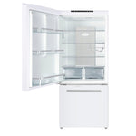 Marathon White Bottom Mount Frost Free Refrigerator (18 Cu.Ft.) - MFF179WBM-LH