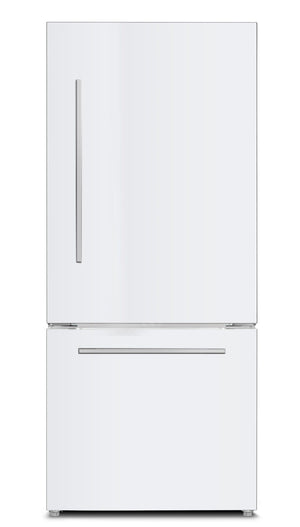 Marathon White Bottom Mount Frost Free Refrigerator (18 Cu.Ft.) - MFF179WBM-RH