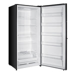 Marathon Black Steel Specialty Fridge/Freezer (21.2 Cu.Ft.) - MFF212BLS