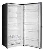 Marathon Black Steel Convertible Fridge/Freezer (21.2 Cu.Ft.) - MFF212BLS