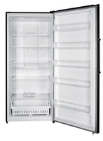 Marathon Black Steel Convertible Fridge/Freezer (21.2 Cu.Ft.) - MFF212BLS