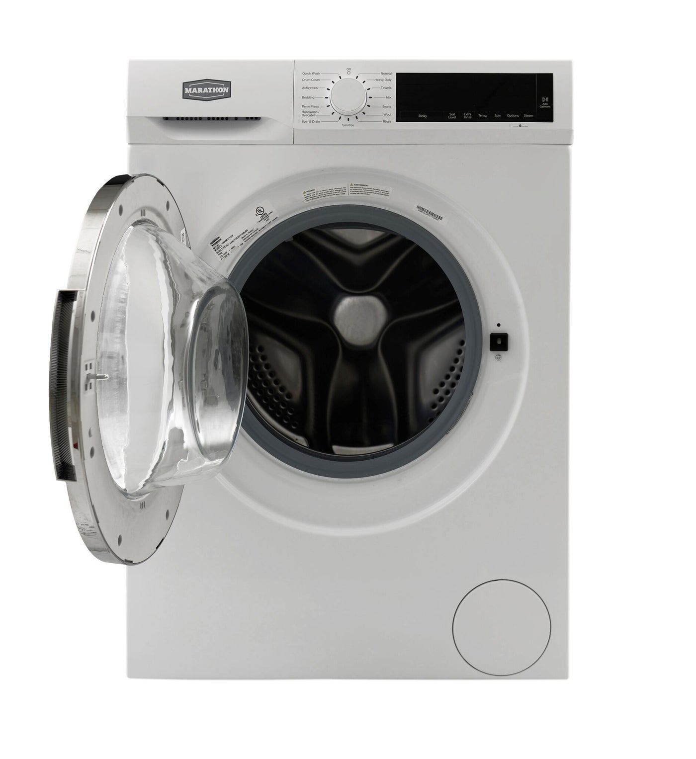 Marathon White Compact Front Load Washer (2.2 Cu.Ft.) - MWM2214W