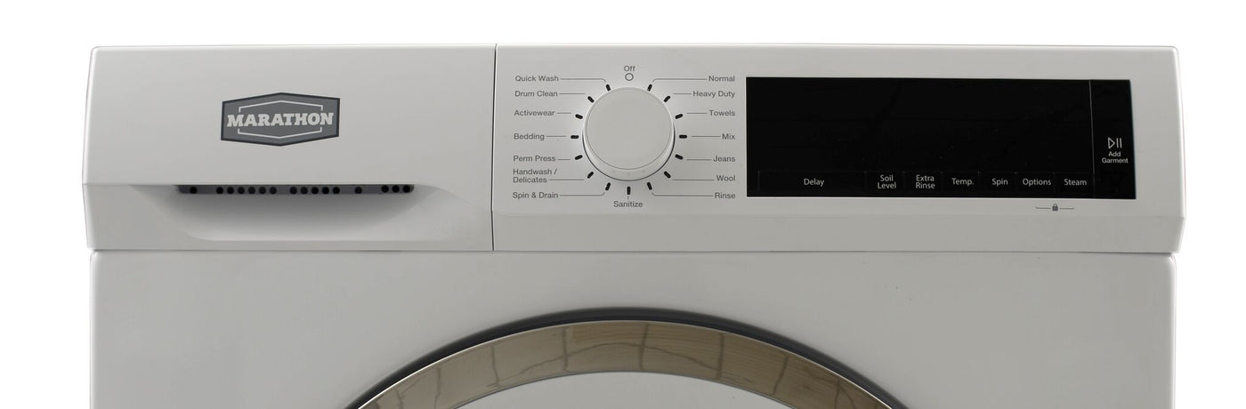 Marathon White Compact Front Load Washer (2.2 Cu.Ft.) - MWM2214W