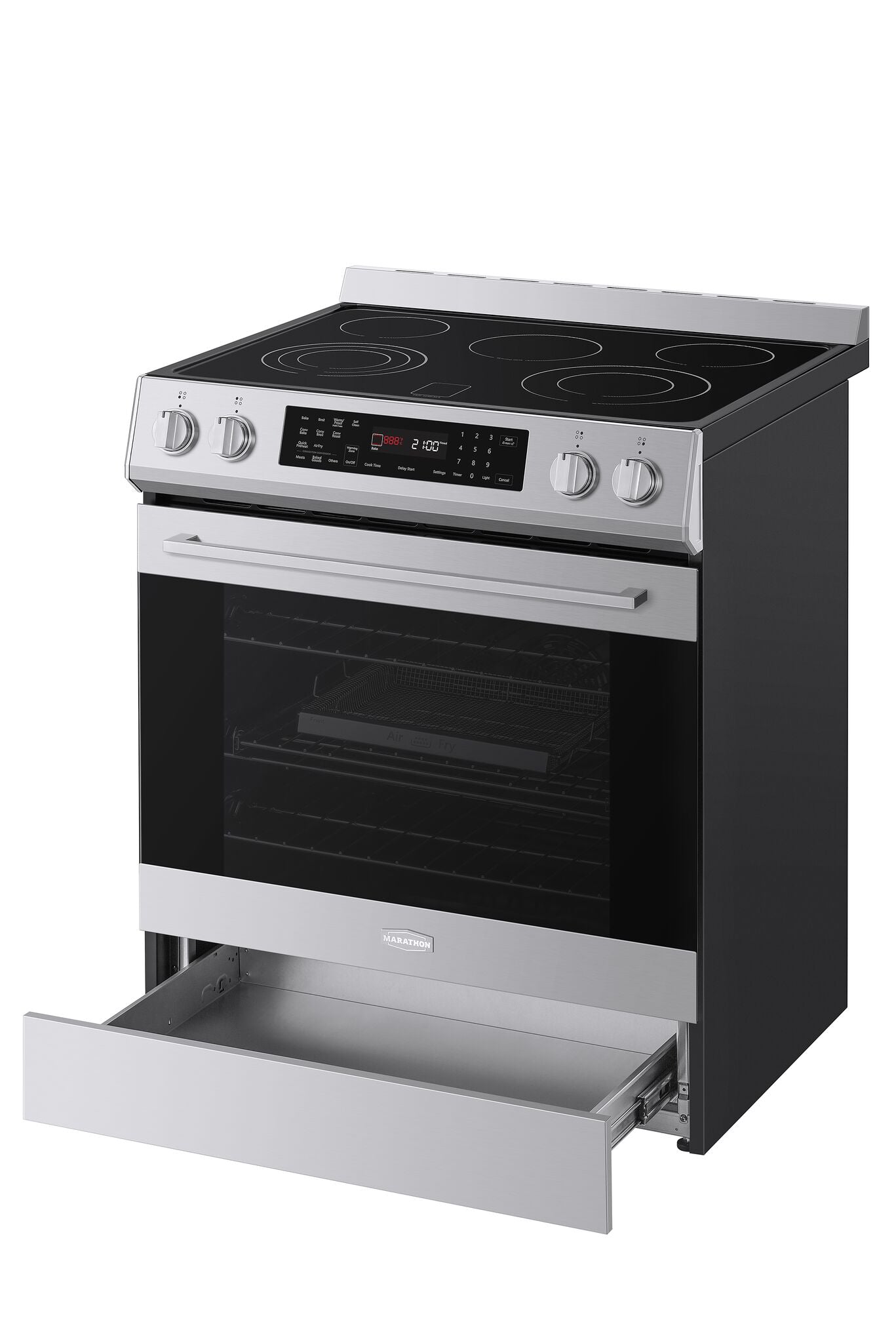 Marathon Stainless Steel Smooth Top Electric Range (5.0 Cu.Ft.) - MSCER3080SS