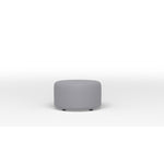 Duffield Round Ottoman - Safari Light Grey