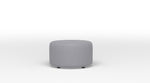 Duffield Round Ottoman - Safari Light Grey
