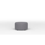 Duffield Round Ottoman - Safari Grey