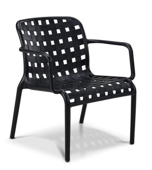 Maro Chaise de jardin - noir