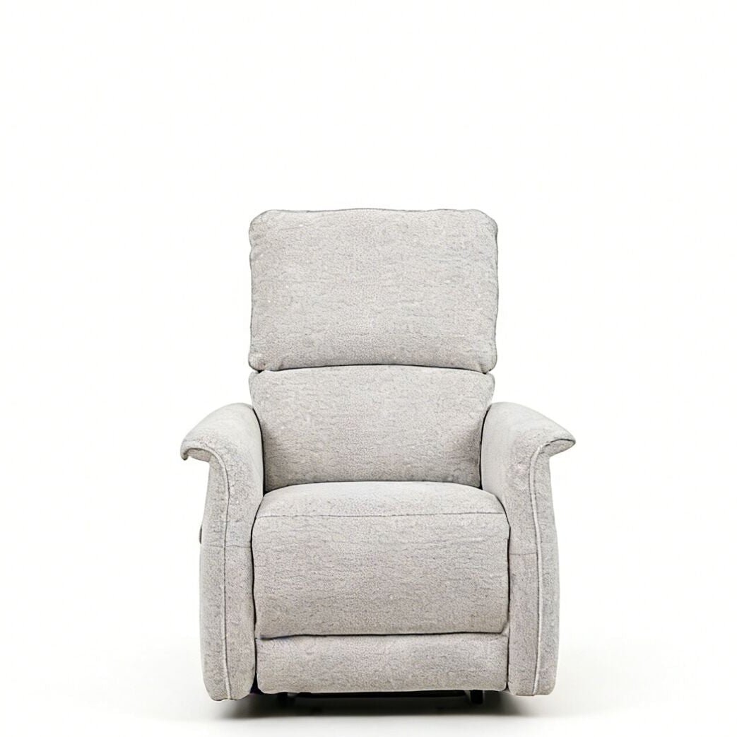 Marseille Power Recliner - Light Grey