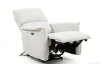 Marseille Power Recliner - Light Grey