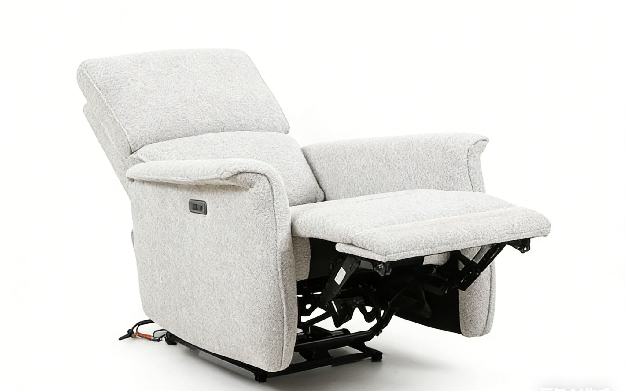 Marseille Power Recliner - Light Grey