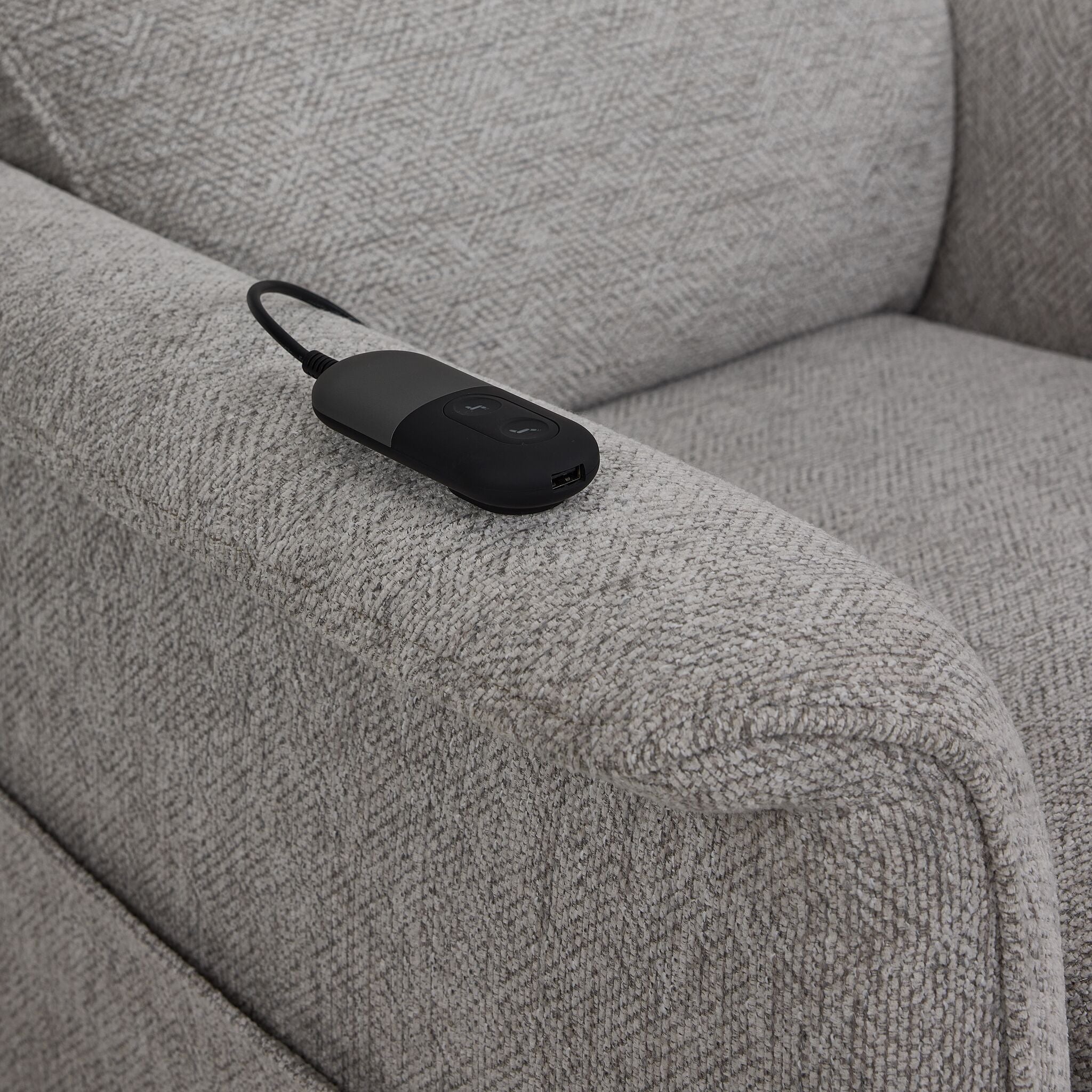 Marseille Power Lift Recliner - Light Grey