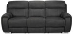 Martin II Power Reclining Sofa - Dark grey