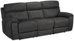 Martin II Power Reclining Sofa - Dark grey
