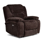 Maxwell Power Reclining Sofa and Chair Set - Brown