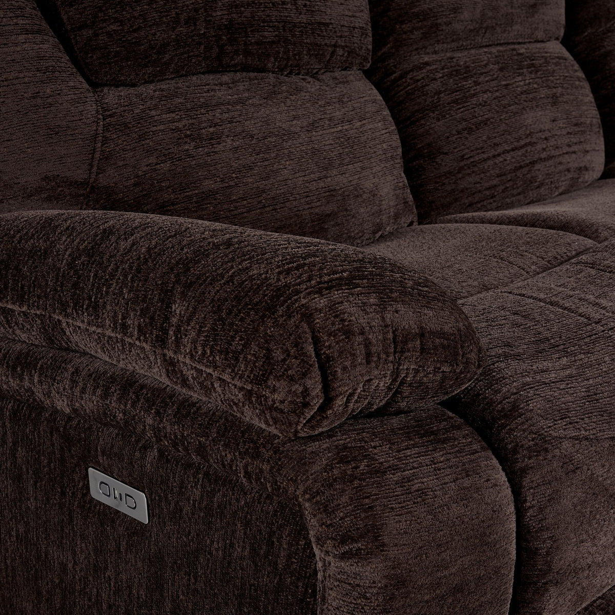 Maxwell Sofa inclinable électrique - brun | Léon
